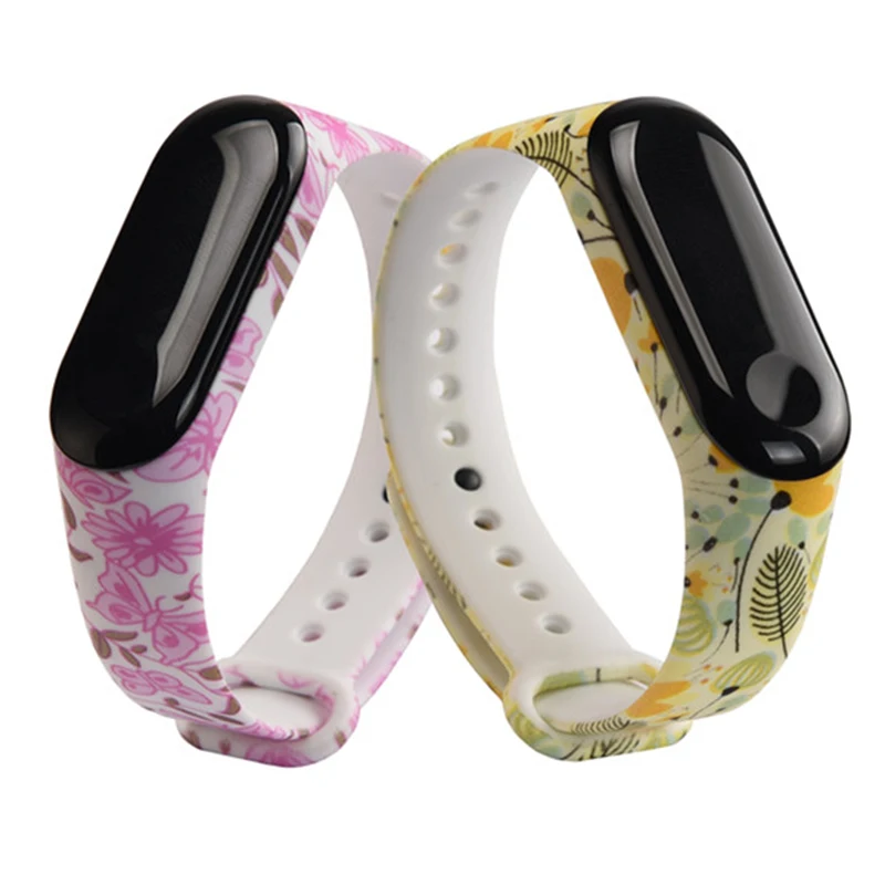Цветной браслет Correa mi Band 3 4 для Xiao mi band mi 3 Pulseira Band, умный фитнес-трекер mi Store, спортивный ремешок для часов