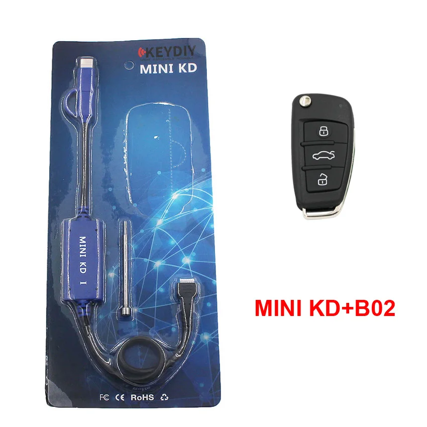 MINIKD with B02 Мини KD удаленный генератор ключей Поддержка Android сделать более 1000 автоматических пультов дистанционного управления, похожих на KD900+ B11 B02 B07 B04 - Цвет: MINIKD with B02