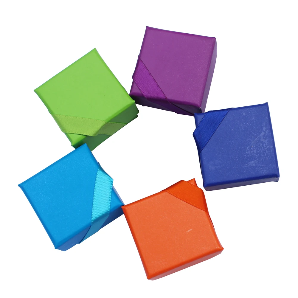 

4x4x3.5cm Beautifull dye paper wedding & Engagement gift box 20pieces /package lowest price just small quantity to sell