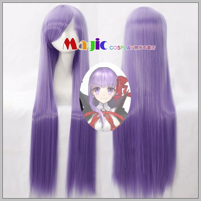 

Cosplay Wig FGO Fate Extra Last Encore Sakura Matou CCC BB Moon Cancer Long Straight Synthetic Facial Hair