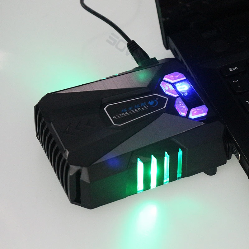 Универсальный вентилятор для ноутбука охлаждаемый кулер внешний USB воздухоотвод