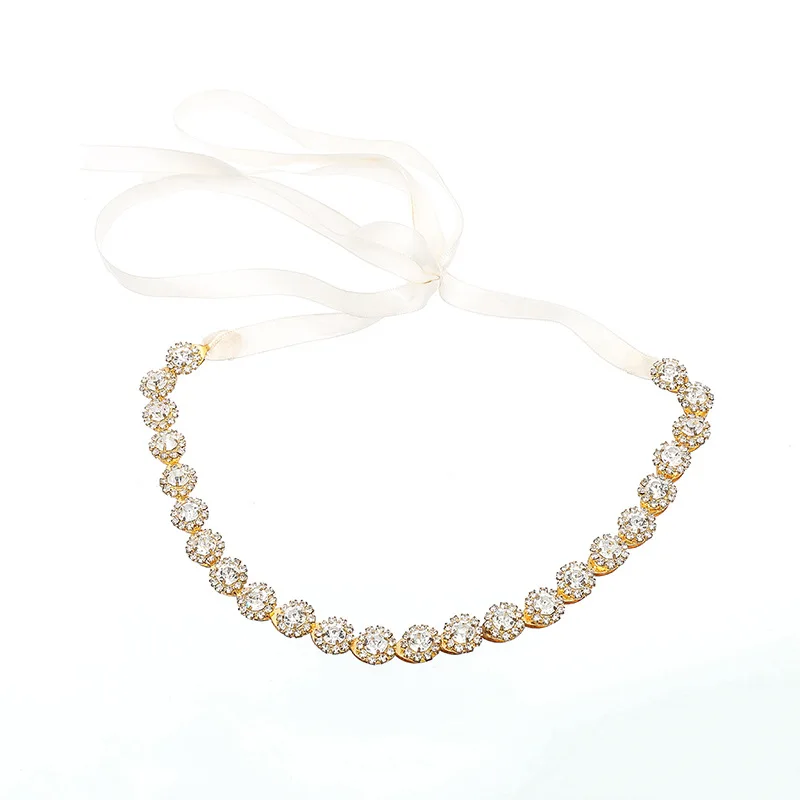 SLBRIDAL Gorgeous Rhinestone Crystal Wedding Headband Bridal Headpieces Hair accessories Bridesmaids Fashion Daily Women Jewelry | Украшения
