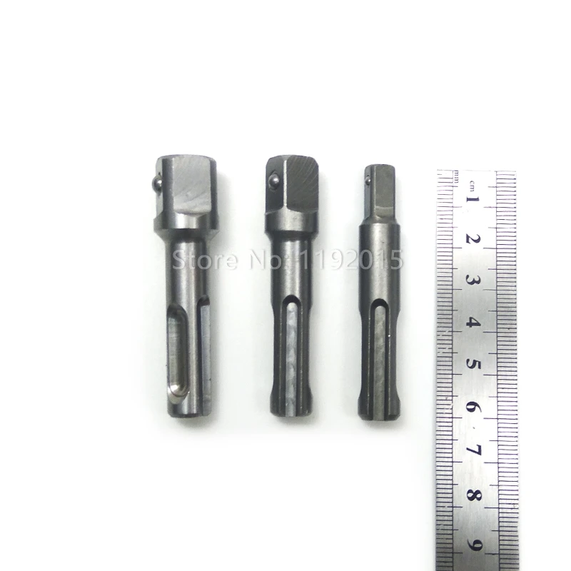 ZtDpLsd 3 шт. 1/4 &quot3/8&quot 1/2 &quotSDS плюс гнездовая отвертка сверло для адаптера
