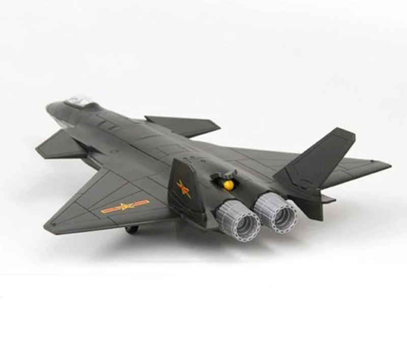 Игрушки подарок для Для детей 1: 72 Масштаб модели самолета сплав литье модели самолетов J-20 черный орел Истребитель модель
