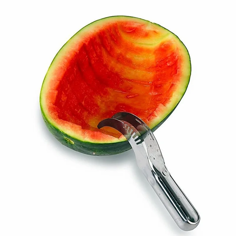 Watermelon Cutter Knife Cucumis Melon Chopper Fruit Salad Cucumber Vegetable Slicers Kitchen Cooking Tools Gadgets | Дом и сад