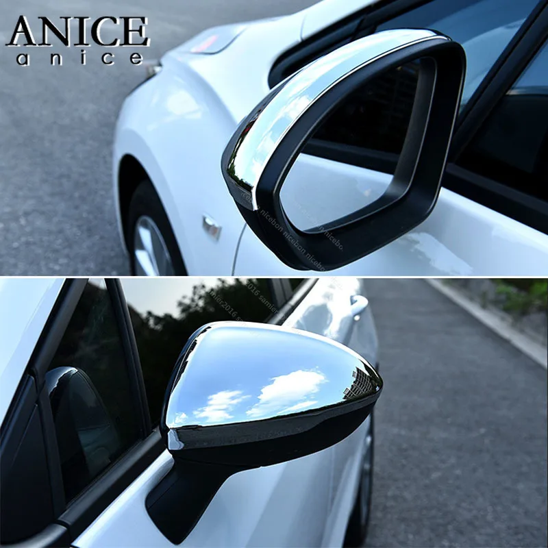 2pcs chrome Rearview Mirrors Cover Cup trim Fit for Chevrolet Cruze 2016-2019 |