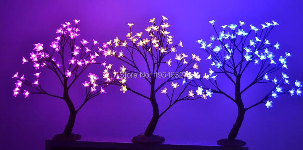 Светодиодный мини светильник для дерева в помещении и на улице длина 64 см 55