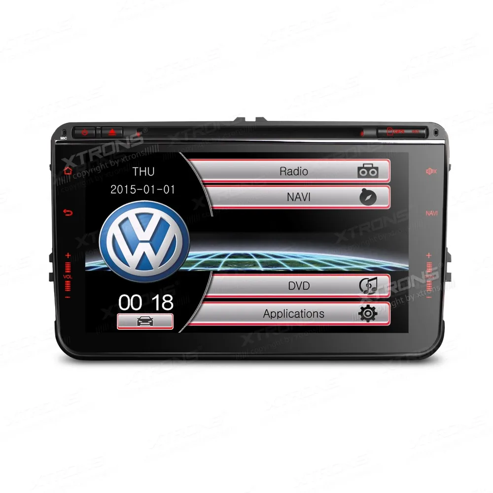 Специальный автомобильный DVD плеер с сенсорной панелью 8 дюймов для Volkswagen Golf 2003 2012