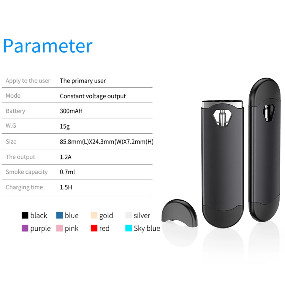 Набор для вейпа оригинальный комплект Kangvape DIAM520 300 мАч стартовый набор ручка с 0 7