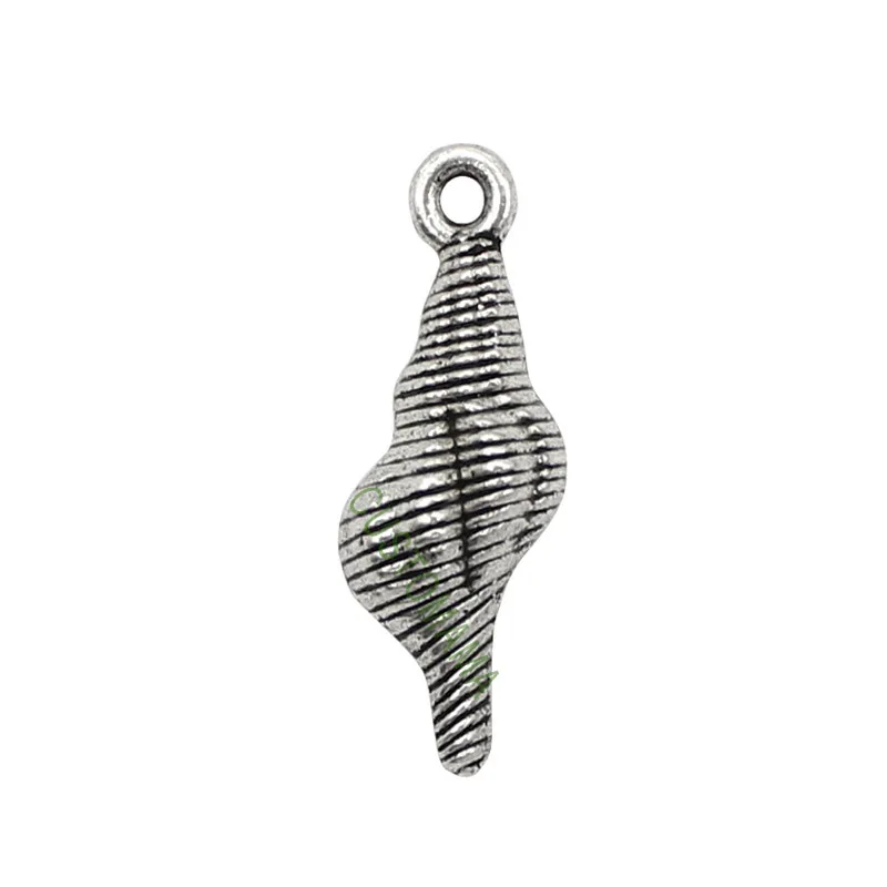 60 шт. подвеска в виде ракушек 24 х10 мм|charm pendant|seashell charmshell charm |