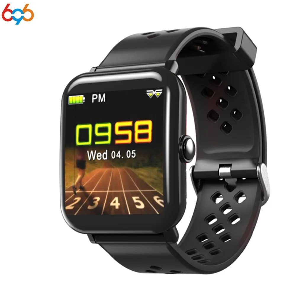 696 Смарт часы DM06 спортивные Smartwatch Ip68 Водонепроницаемый браслет Ui шагомер