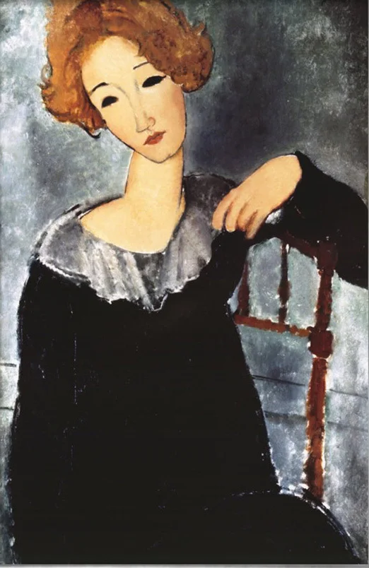 Женщины с красными волосами Amedeo Modigliani искусство онлайн для продажи высокое