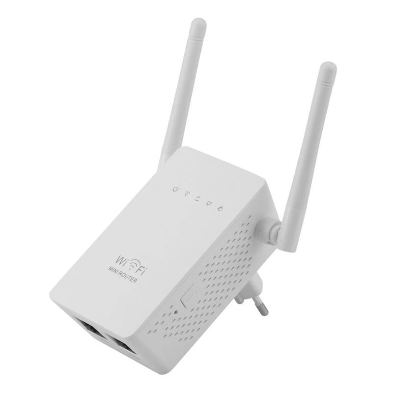 Беспроводной Wi Fi ретранслятор 300 Мбит/с расширитель усилитель антенны сигнала