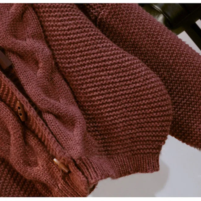 Женский трикотажный кардиган вязаное пальто-пончо большого размера с длинным