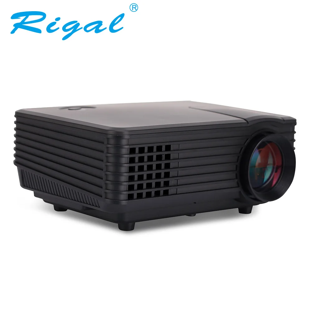 Rigal проектор RD805 RD805AW 800 люмен Android 4 wifi светодиодный мини 3D Видео Домашний