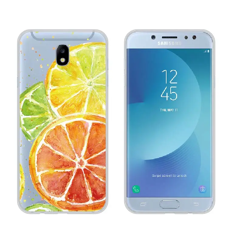 Cute Case For Samsung Galaxy J7 2017 Cover Silicone Soft J730F Funda PRO Coque J730 Capas |