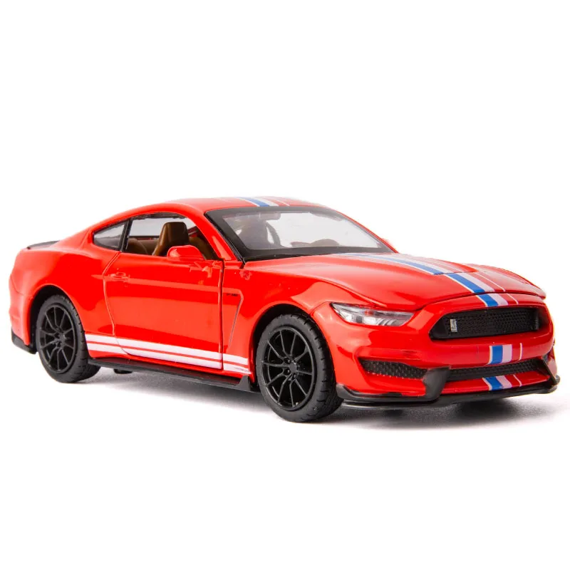 1:32 Ford Shelby GT350 литая под давлением модель автомобиля Кобра гоночные детские