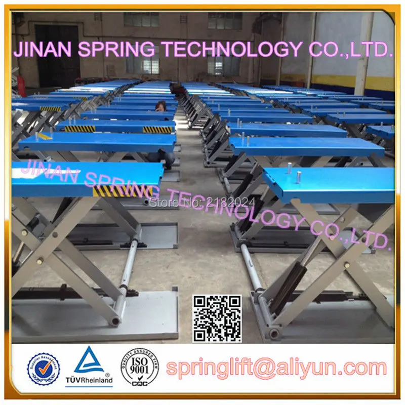 Недорогой портативный автомобильный подъемник Ножничного типа нагрузка 3000 кг 2019