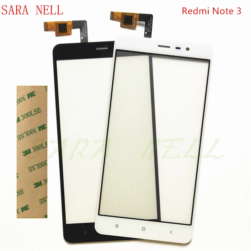 Sara NELL сенсорная панель сенсорного экрана для телефона Xiaomi Redmi Note 3 4X сенсорный