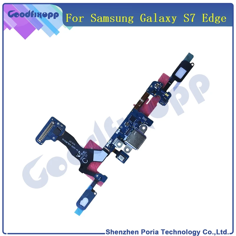 Новинка для Samsung Galaxy S7 Edge G9350 G935F G935U Micro USB зарядный порт и сенсорный док разъем