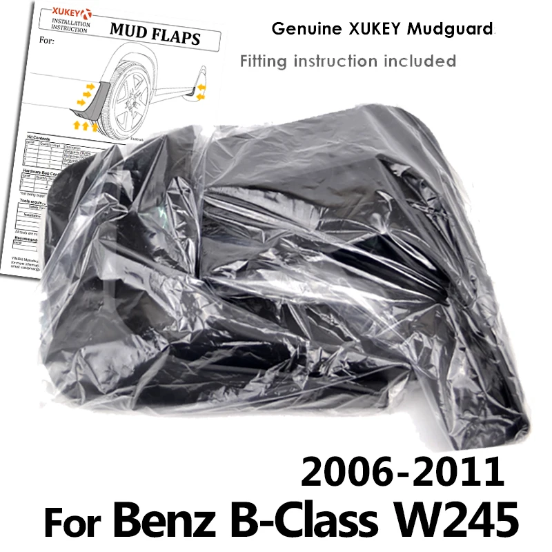 Аксессуары брызговики для Benz B Class W245 2006 2011 передние и задние 2010 2009 2008 2007|mud flaps|splash