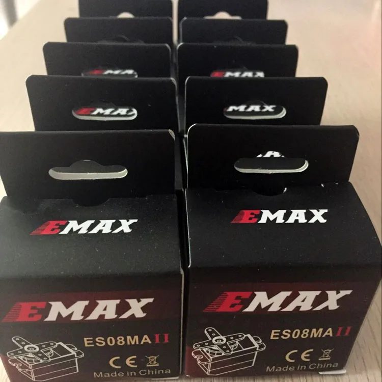 10 шт. сервопривод EMAX ES08MA II 12 г/2 0 кг для 450 RC вертолета | Игрушки и хобби