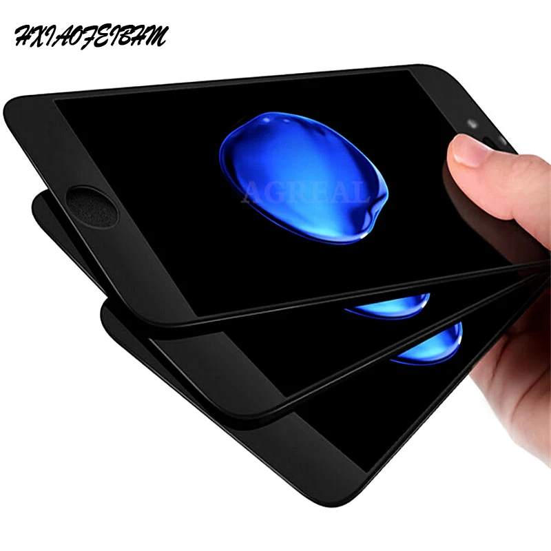 0 3 мм протектор экрана закаленное стекло для iPhone Xs Max X Xr S Мягкий край 3D полное