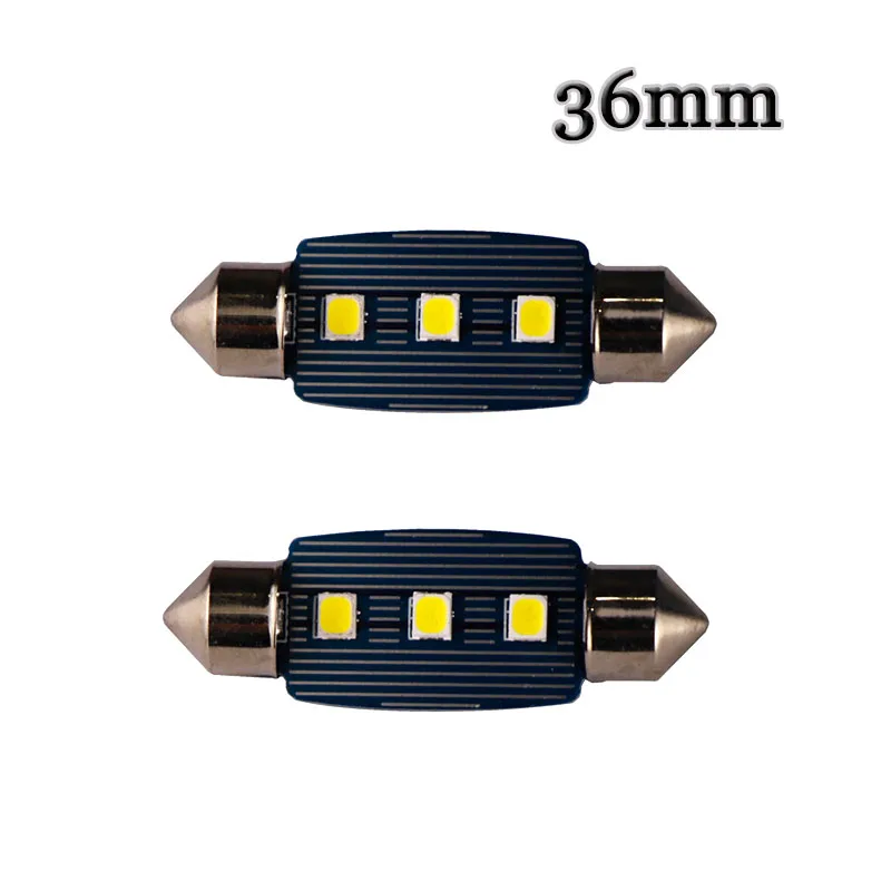 100 шт. светильник для чтения 2835 SMD 3 LED C5W 31 мм 36 39 41 | Автомобили и мотоциклы