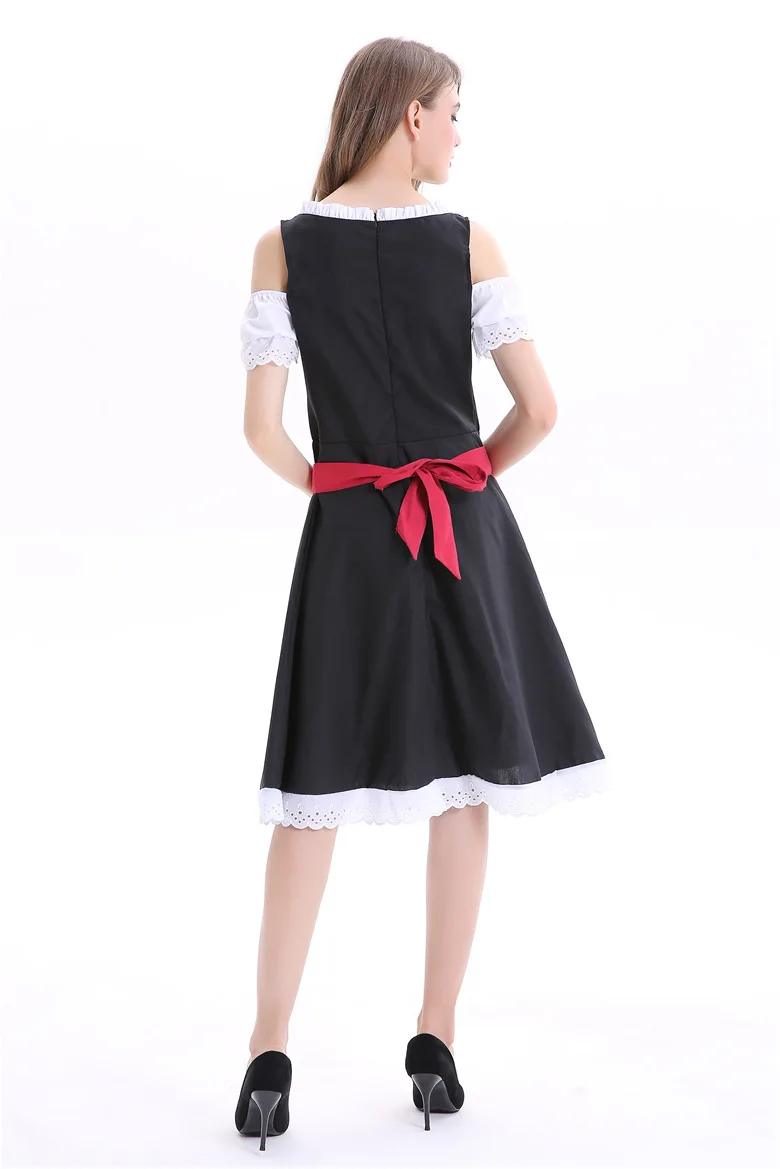 S-XXL женский немецкий костюм на Октоберфест для девушек баварское платье