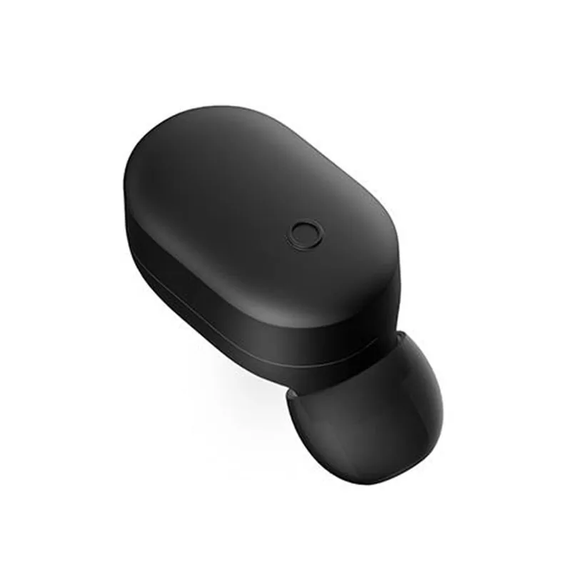 Черный Оригинальные Xiaomi Bluetooth наушники мини беспроводная Hifi гарнитура Bluetooth 4,1 Xiaomi LYEJ05LM наушники с микрофоном наушники Miband - Цвет: Черный