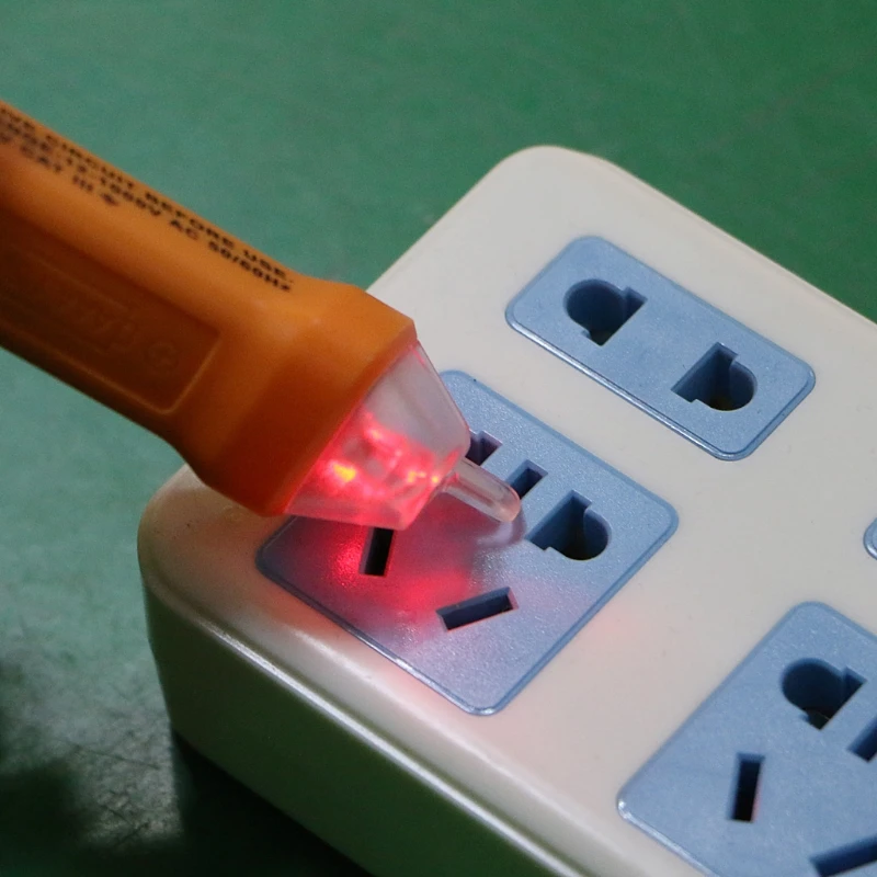 

OOTDTY AC 12V -1000V Multifunctional Voltage Detector Test Pen VD801 Electrical Tester