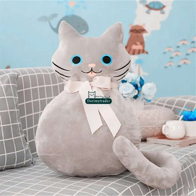 Dorimytrader новинка плюшевая подушка в виде кошки из аниме игрушки гигантская мягкая