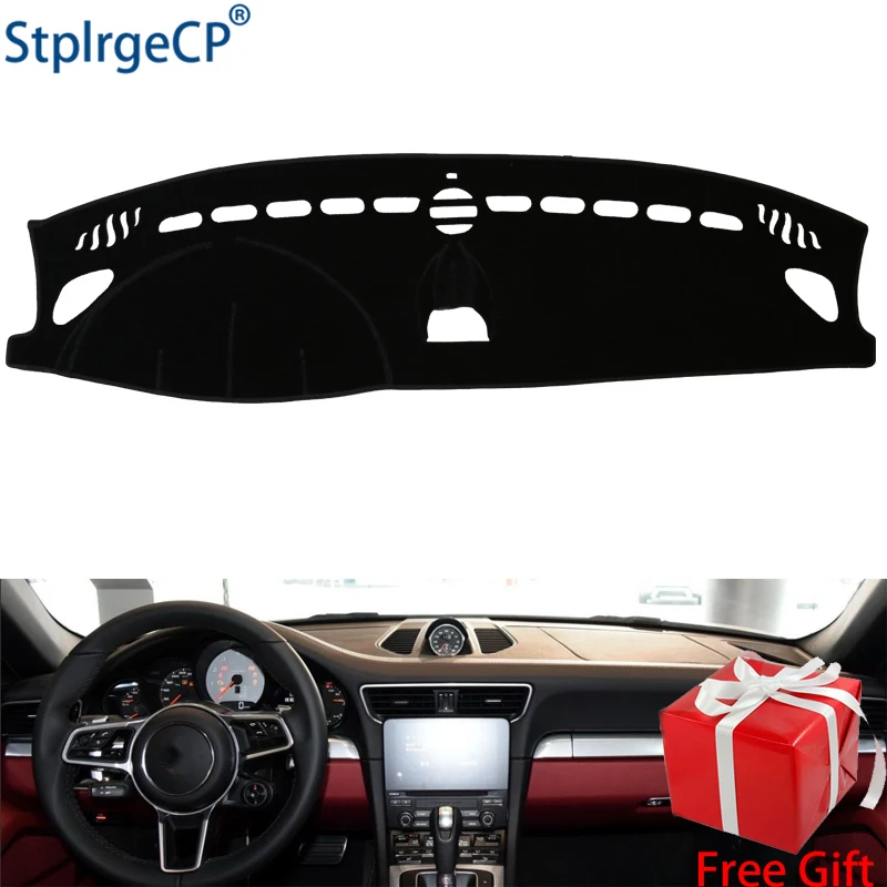 

for Porsche 911 2004 2005 2006 2007-2019 dashboard mat Protective pad Shade Cushion Pad interior sticker car styling accessories