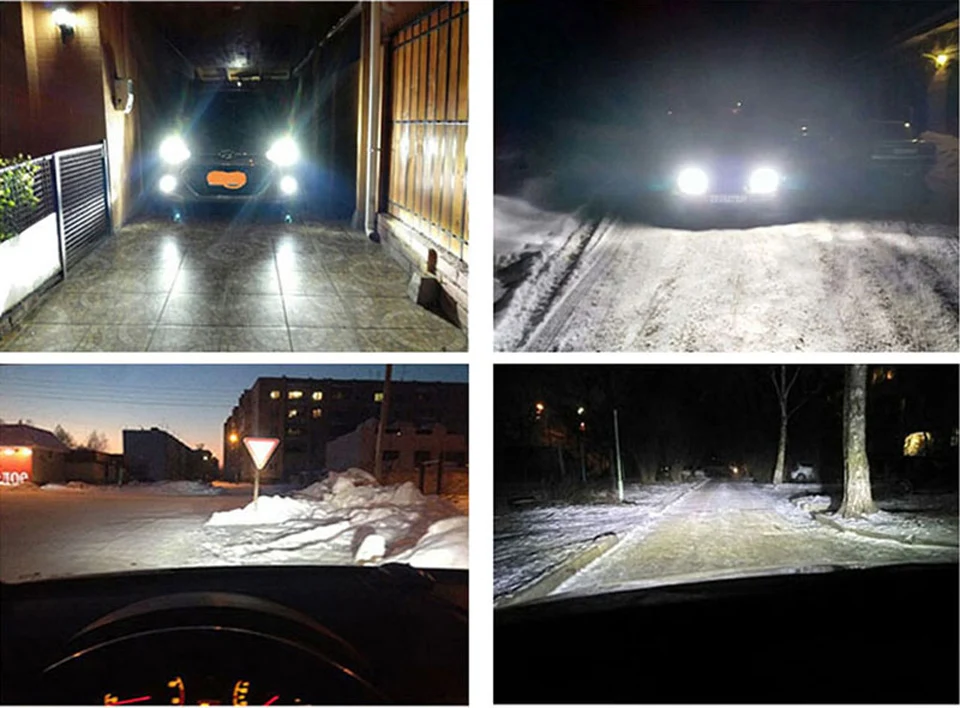 SPEVERT D1S/D3S D2S/D4S H7 H1 H8/H9/H1 H4/9003 COB светодиодный ампулы avant de voiture 110W 20000LM 6000K ампулы Авто 12v Автомобильные фары