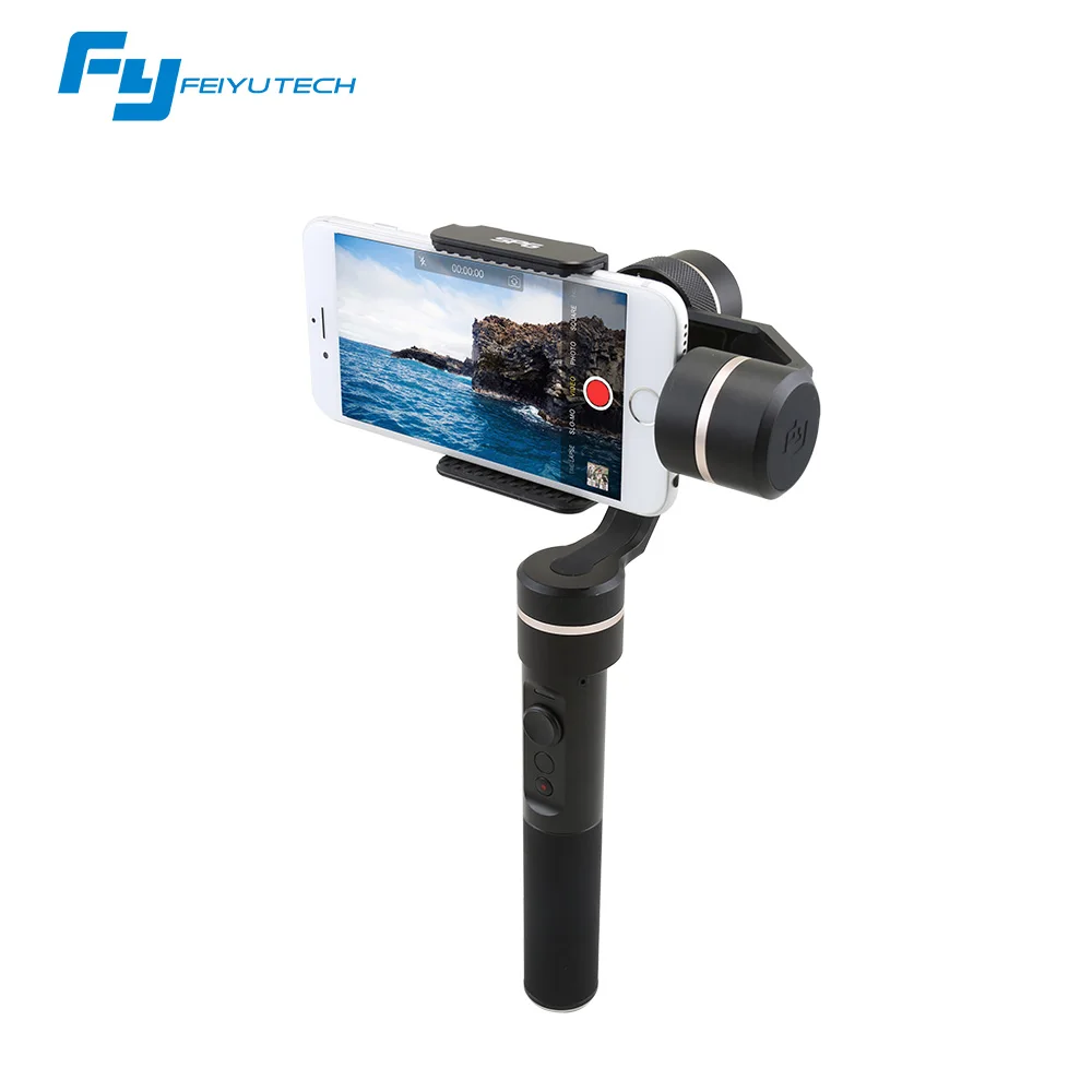 Стабилизатор для смартфона FeiyuTech SPG 3 осевой Ручной iPhone 7 6 Plus экшн Камера Gopro VS Zhiyun