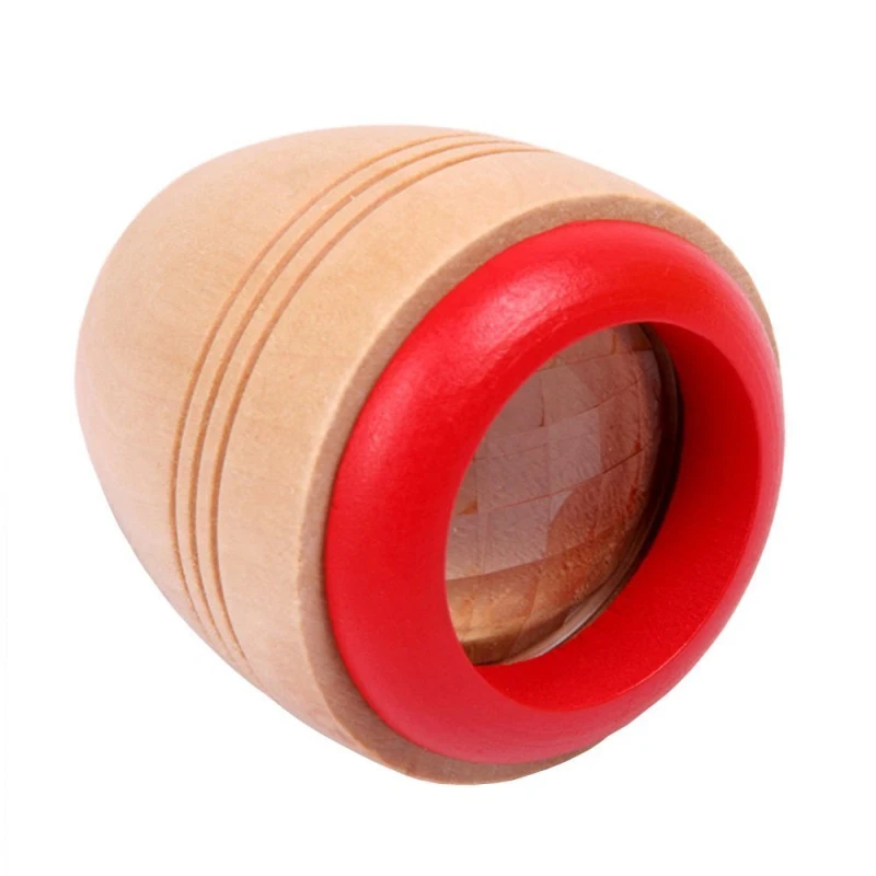 Wood Kaleidoscope Kids Magic World Wooden toys Bee-Eye Effect Kaleidoscopes Children's Science Anti Stress Toys (S5 | Игрушки и