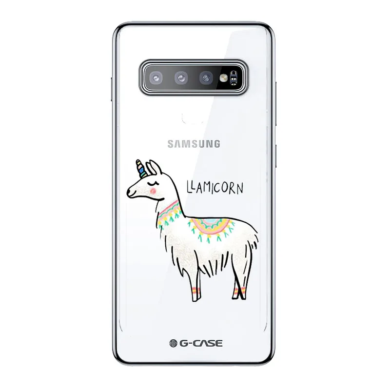 Милые мягкие силиконовые чехлы с рисунком животных из альпаки ламы для Samsung A6 2018