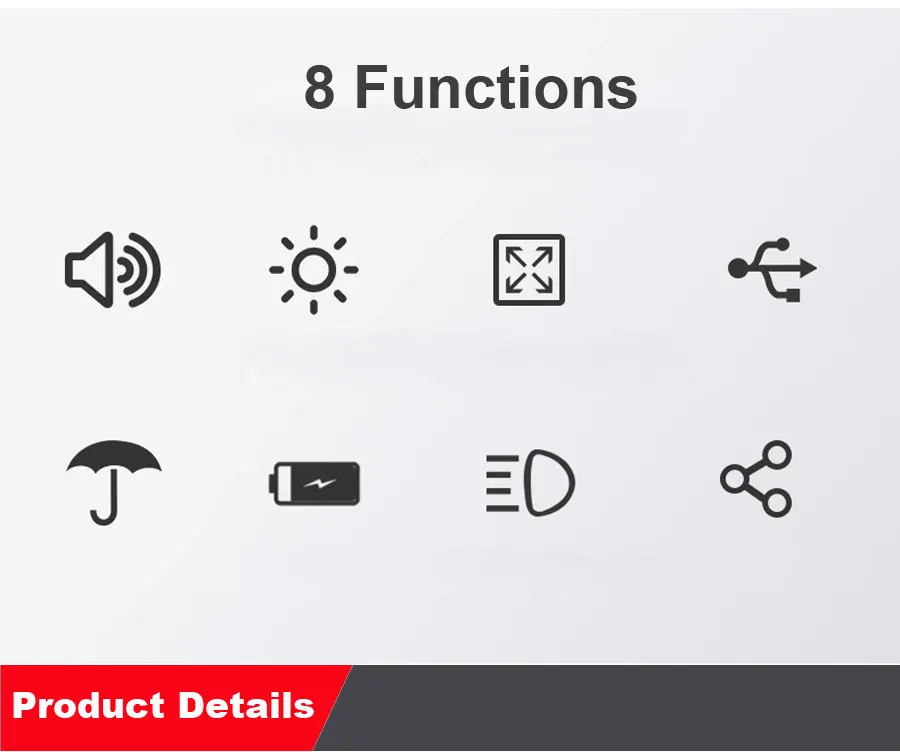 NEWBOLER велосипедный фонарь с зарядным аккумулятором, USB Перезаряжаемый фонарик, держатель для телефона, велосипедный фонарь, 4000 мАч, велосипедный рог, светодиодный свет
