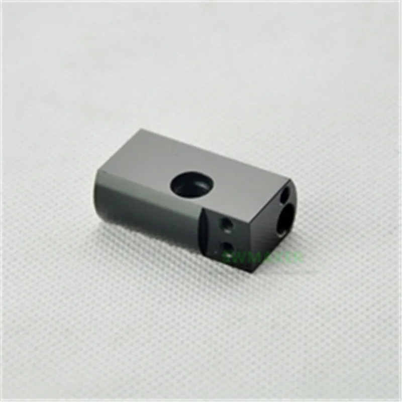 Heat Block - Wanhao Duplicator 6 3D printer D6 - MK11 Hot end aluminum block Heat Block - Wanhao Duplicator 6 3D printer D6 - MK11 Hot end aluminum block