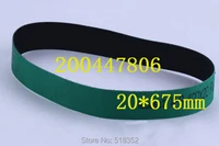 200447806 charmilles belt 20 x 675mm green with one side black wire edm low speed machine spare parts