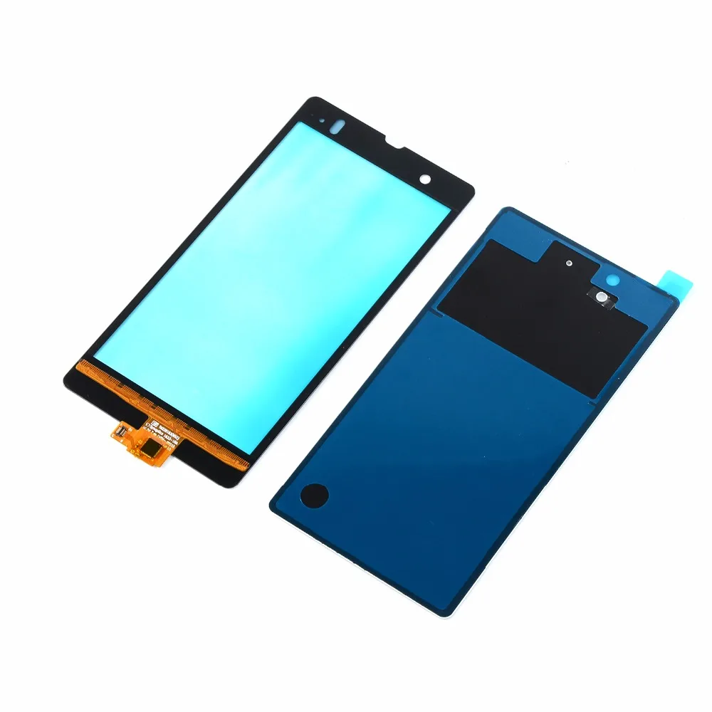 Для Sony Xperia Z L36h L36i C6606 C6603 C6602 сенсорный экран дигитайзер панель Стекло + корпус