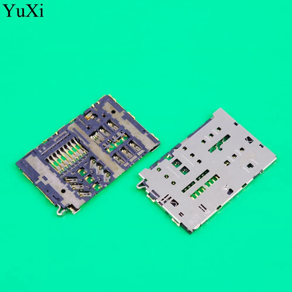 Считыватель SIM-карт YuXi SD TF разъем для карт памяти Samsung Galaxy J3 J5 J7 pro 2017 J330F J530F J730F J330 J530
