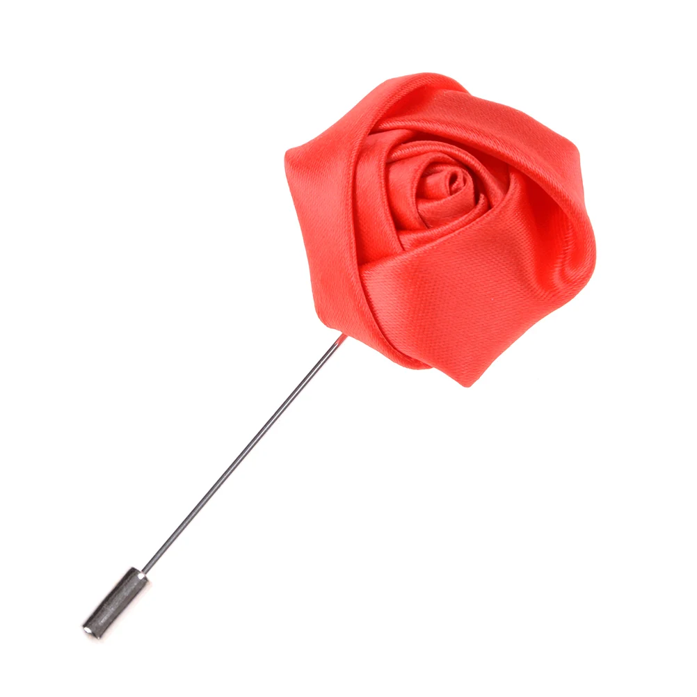 1 шт. атласная роза для жениха бутоньерка ручной работы Свадебная вечеринка