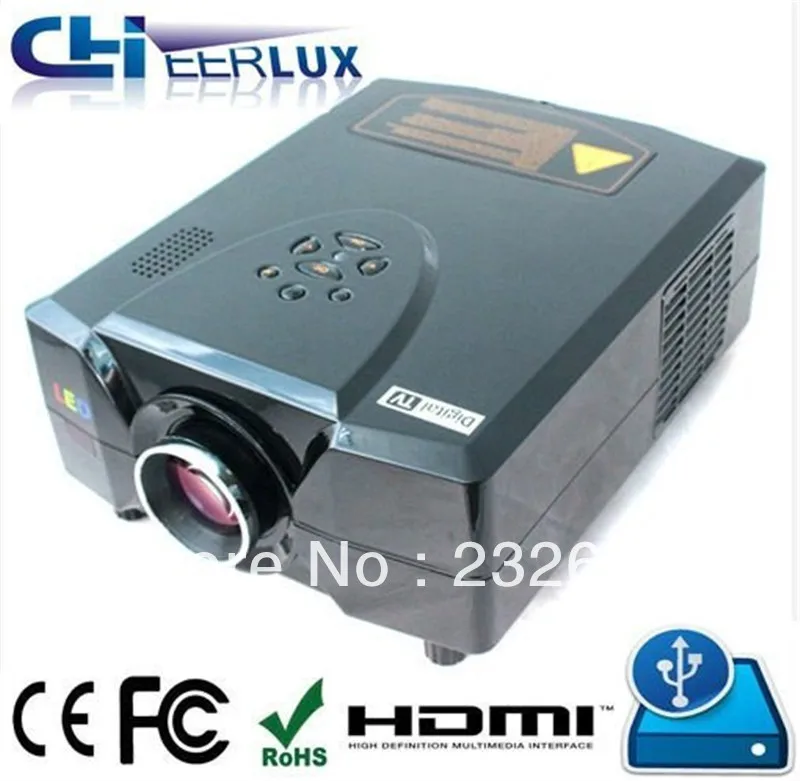 Новинка дома портативный мини HD проекторы кино поддержка портативных пк VGA / а . в S