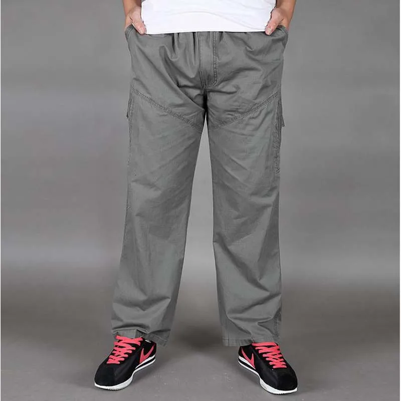 Летние тонкие брюки новинка 2017 года мужские свободные Повседневное удобрения