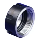 HUHAO 1 шт. ER16 гайки ER Высокая точность ЧПУ маршрутизатор гравировальная машина гайка Цанга аксессуар деталь зеркальная гайка