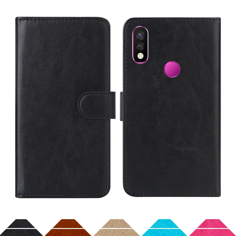 

Luxury Wallet Case For iLA 8X PU Leather Retro Flip Cover Magnetic Fashion Cases Strap