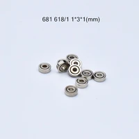 bearing 10pcs 681 131mm free shipping chrome steel metal sealed high speed mechanical equipment parts