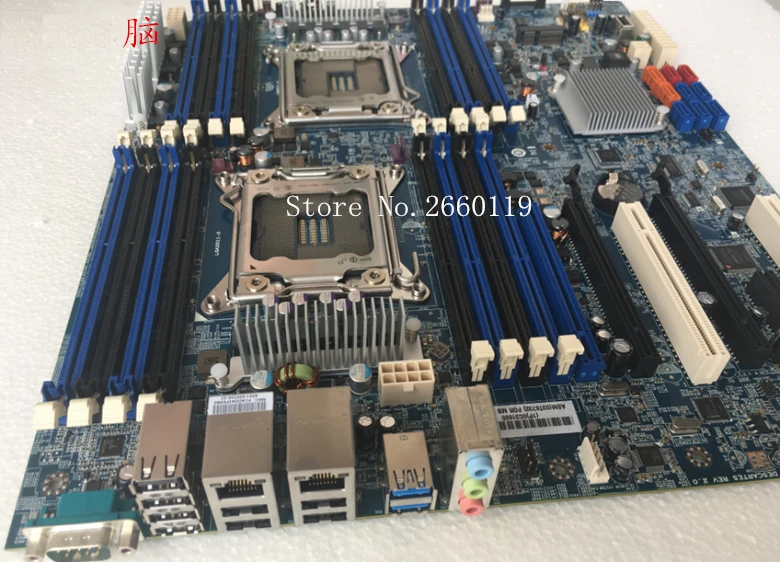 Серверная материнская плата для D30 LGA2011 X79 03T6732 материнская плата полностью проверена