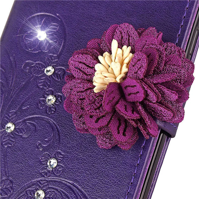 DIY leather cases for Samsung galaxy a7 a9 2018 a750 a920F card flip wallet case samsung A6S A9S J2 Core holder back covers | Мобильные